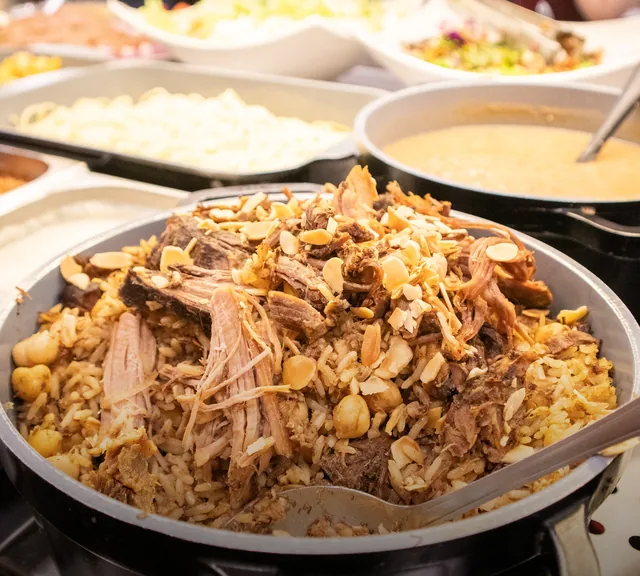 Arroz com carneiro